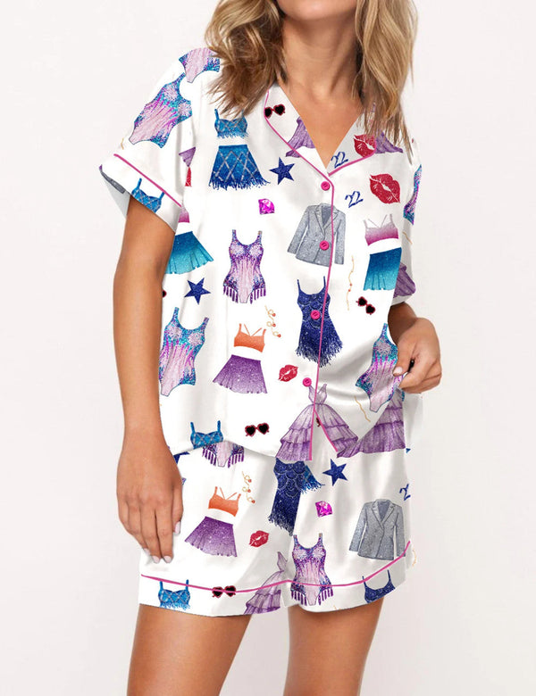 The Eras Tour Film Satin Pajama Set