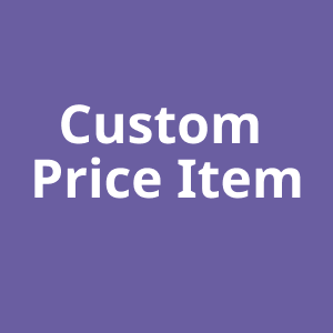 Custom Price Item