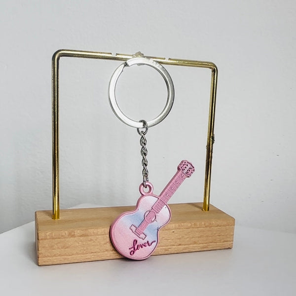 Mini Lover Guitar Key Chain