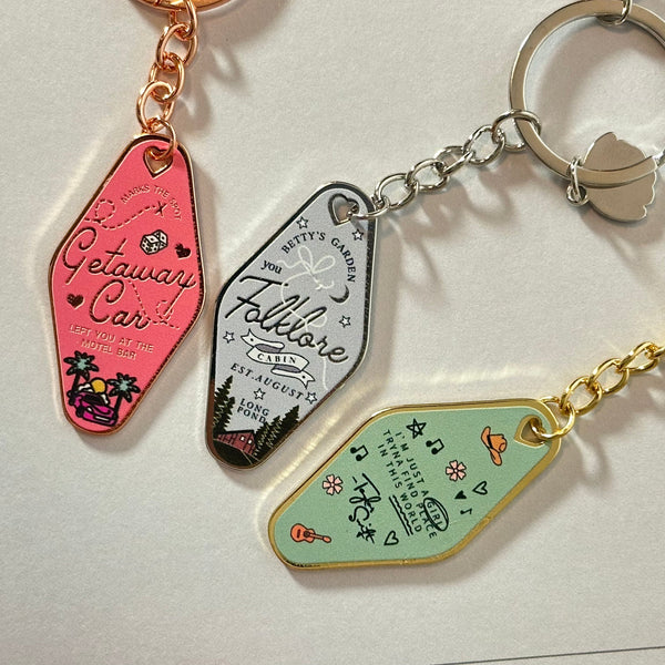 Getaway Car Inspired Key Chain