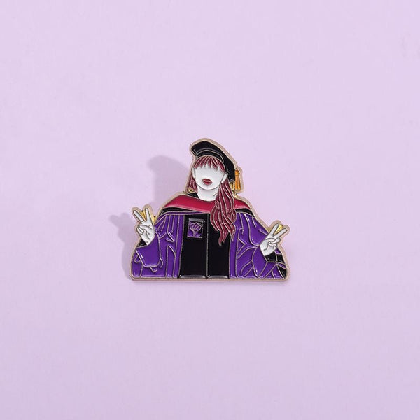 You're On Your Own Brooch Badge Pin
