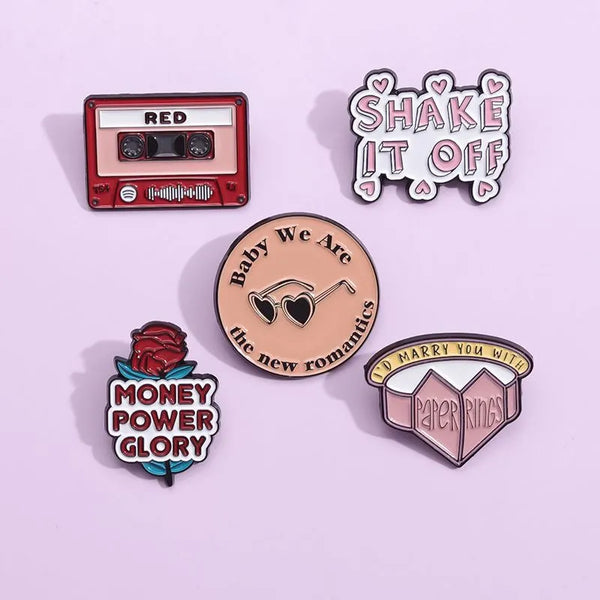Iconic Brooch Badge Pin
